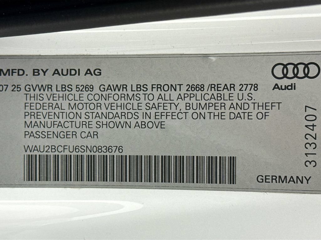 Certified 2025 Audi A5 2.0T Premium Plus w/ Premium Plus AWD/4WD image 35