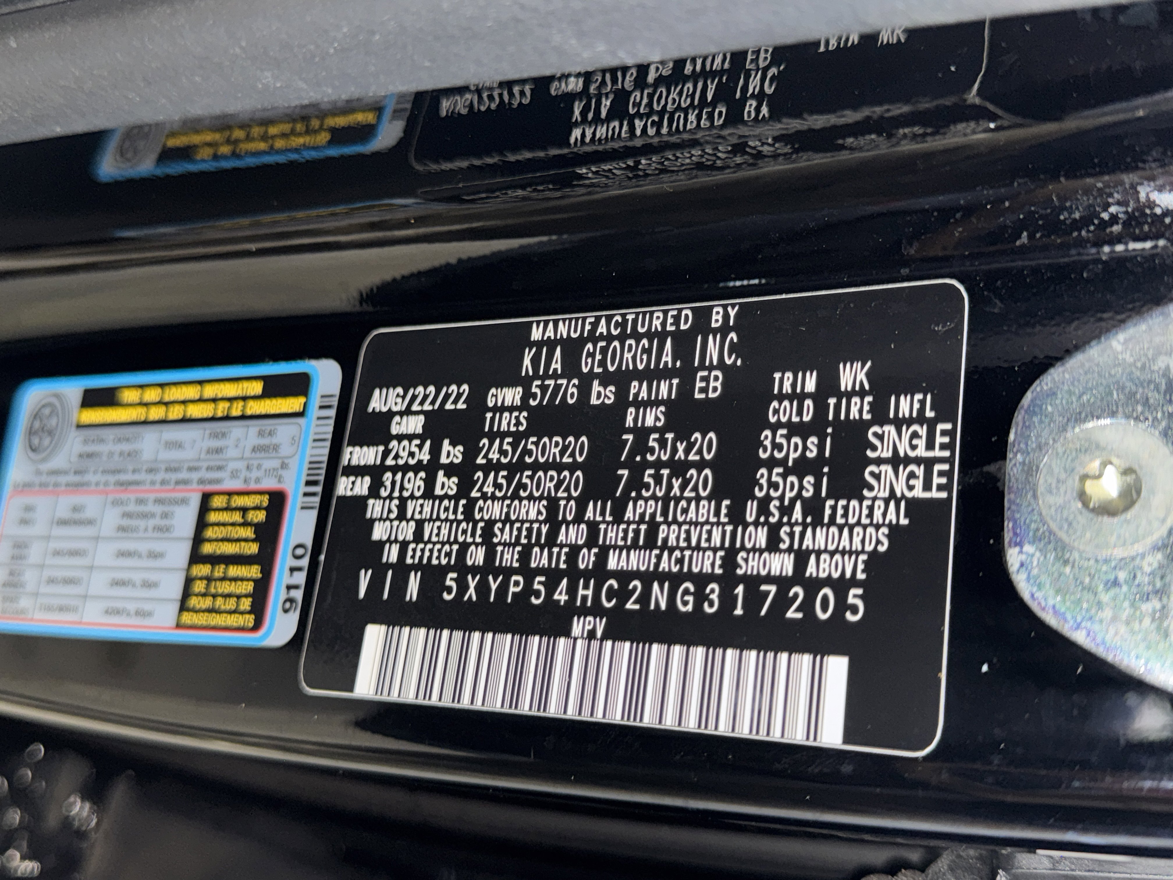 Used 2022 Kia Telluride SX w/ Towing Package image 40