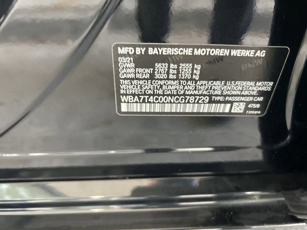 Used 2022 BMW 740i xDrive w/ M Sport Package image 47