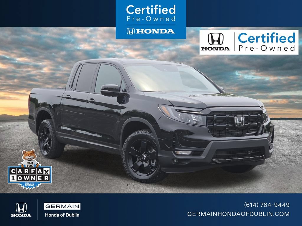 Certified 2024 Honda Ridgeline Black Edition