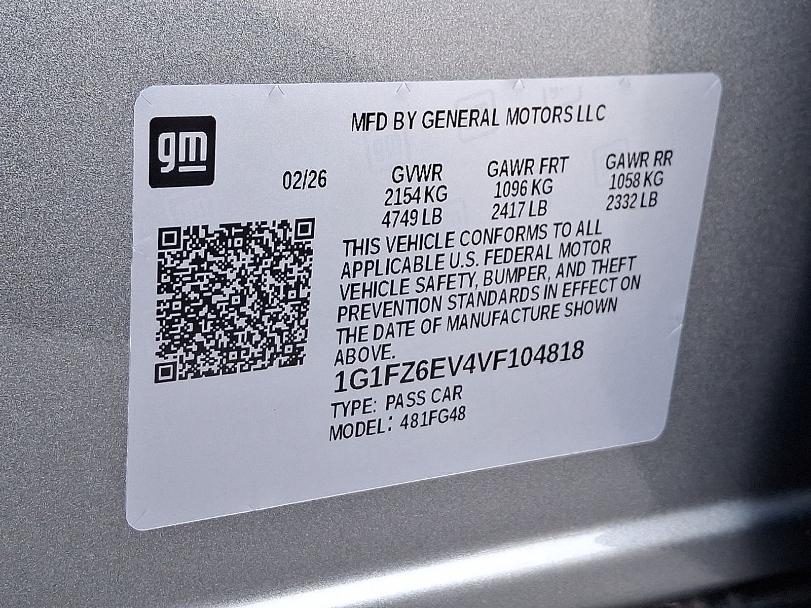 New 2027 Chevrolet Bolt RS w/ Technology Package FWD image 18
