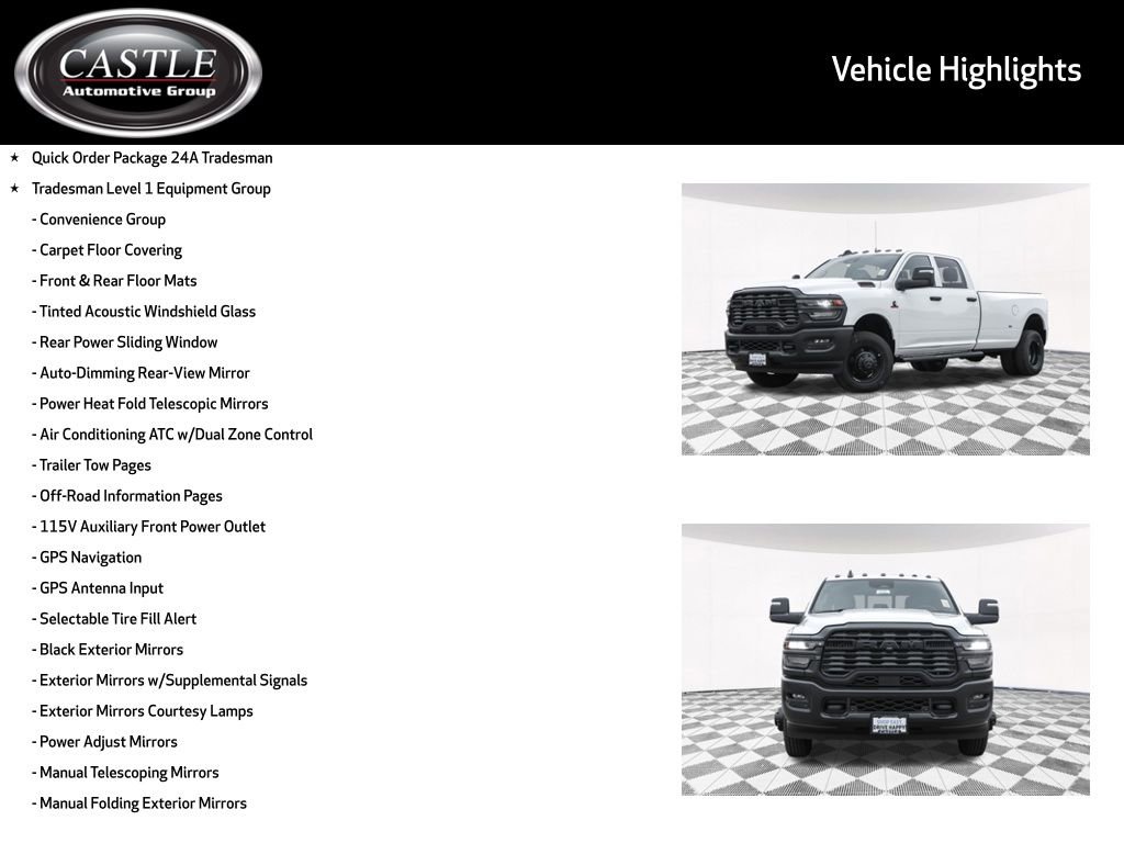 New 2026 RAM 3500 Tradesman image 3