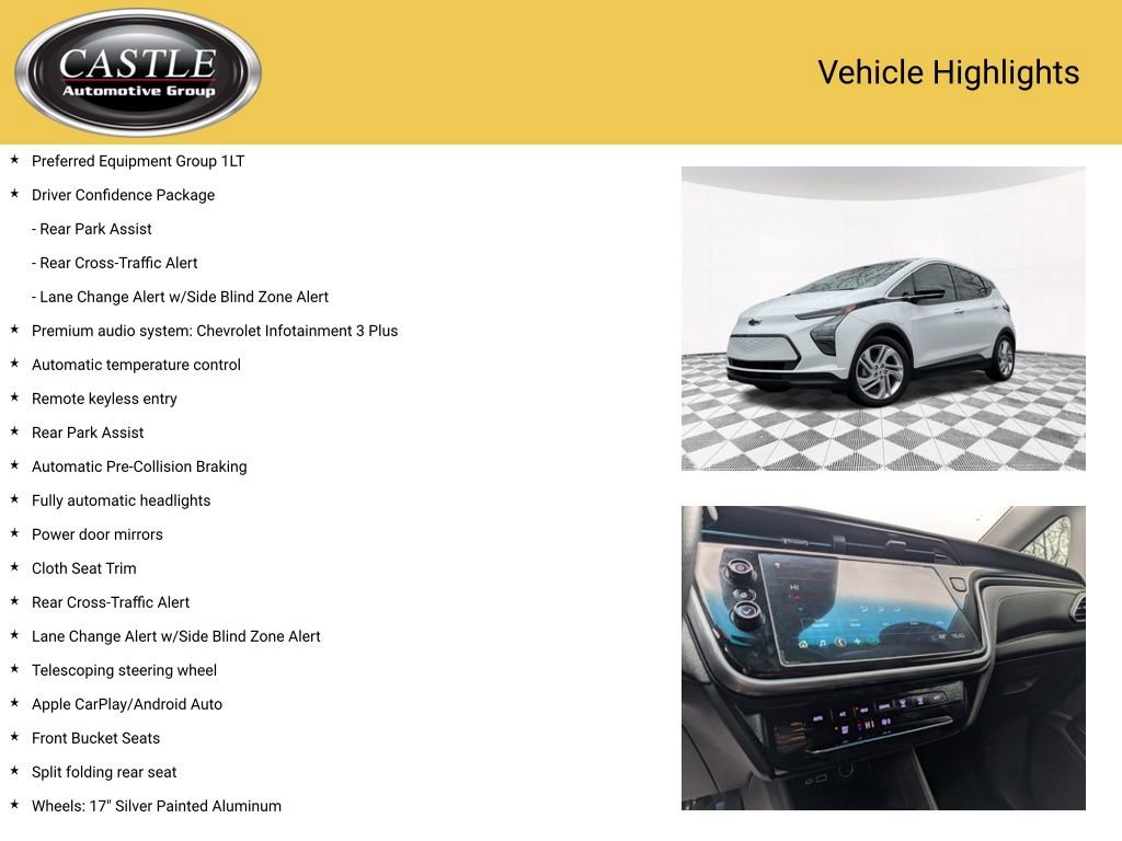 Used 2023 Chevrolet Bolt LT w/ Driver Confidence Package image 4
