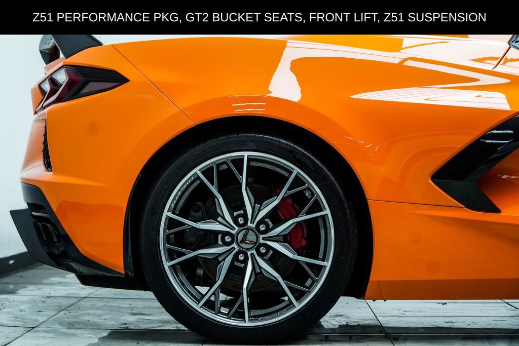 Used 2024 Chevrolet Corvette Stingray Preferred Conv w/ Z51 Performance Package RWD image 9
