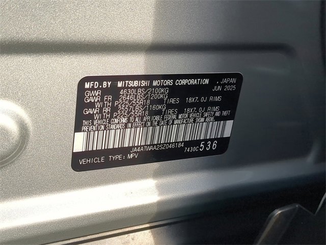 New 2025 Mitsubishi Eclipse Cross SE image 38