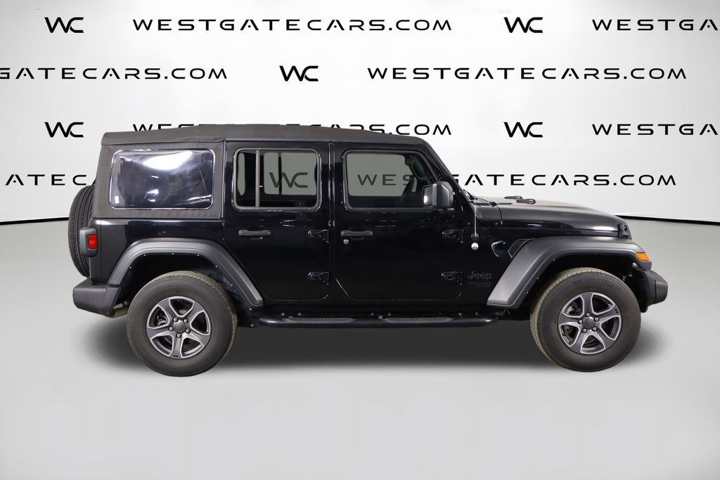 Used 2021 Jeep Wrangler Unlimited Sport AWD/4WD image 46