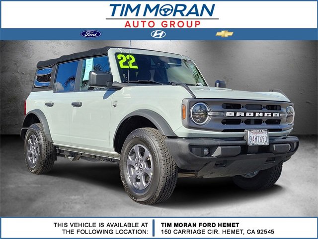 Certified 2022 Ford Bronco Big Bend