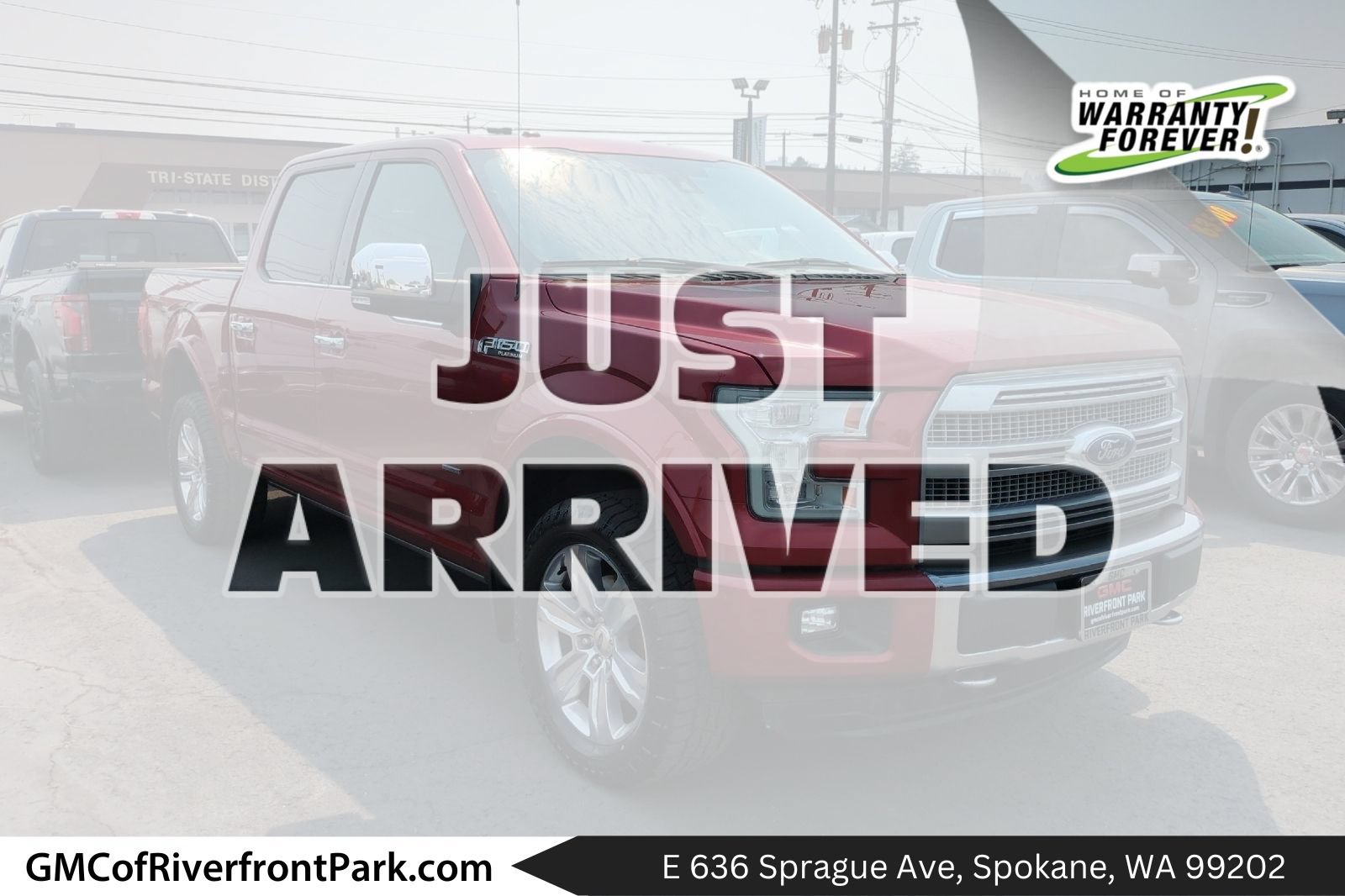 Used 2015 Ford F150 Platinum w/ Max Trailer Tow Package