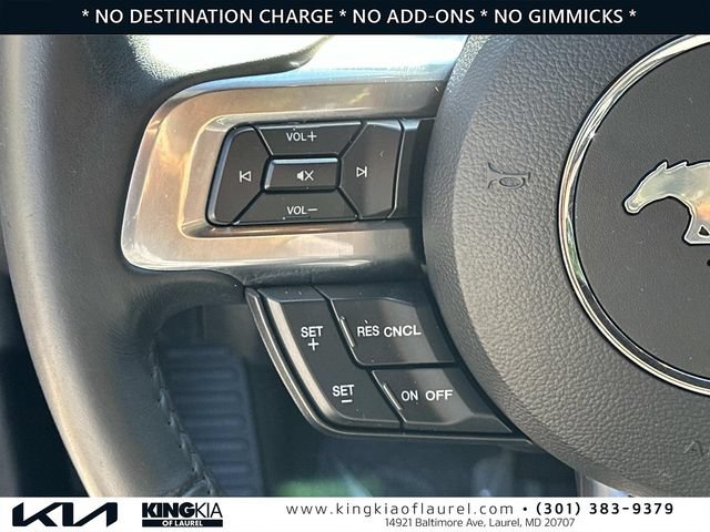 Used 2018 Ford Mustang Convertible w/ Ecoboost Performance Package RWD image 10