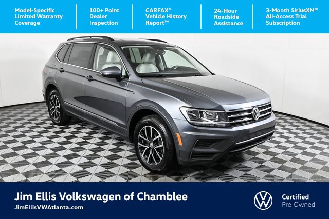 Used 2021 Volkswagen Tiguan SE w/ Panoramic Sunroof Package