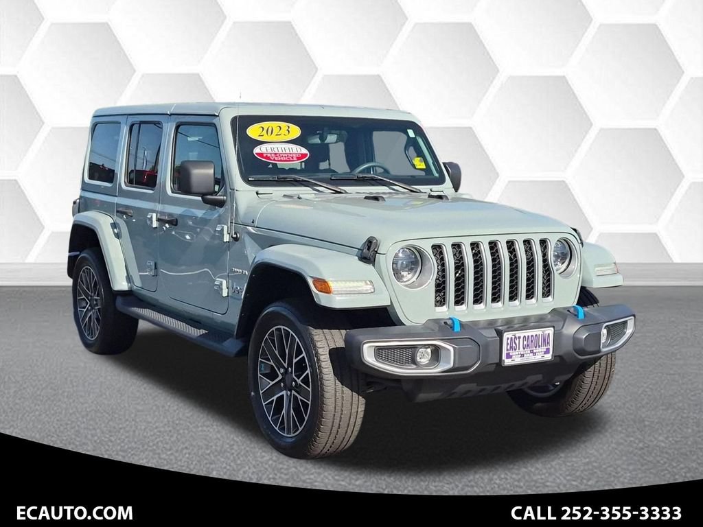 Used 2023 Jeep Wrangler Unlimited Sahara w/ Cold Weather Group