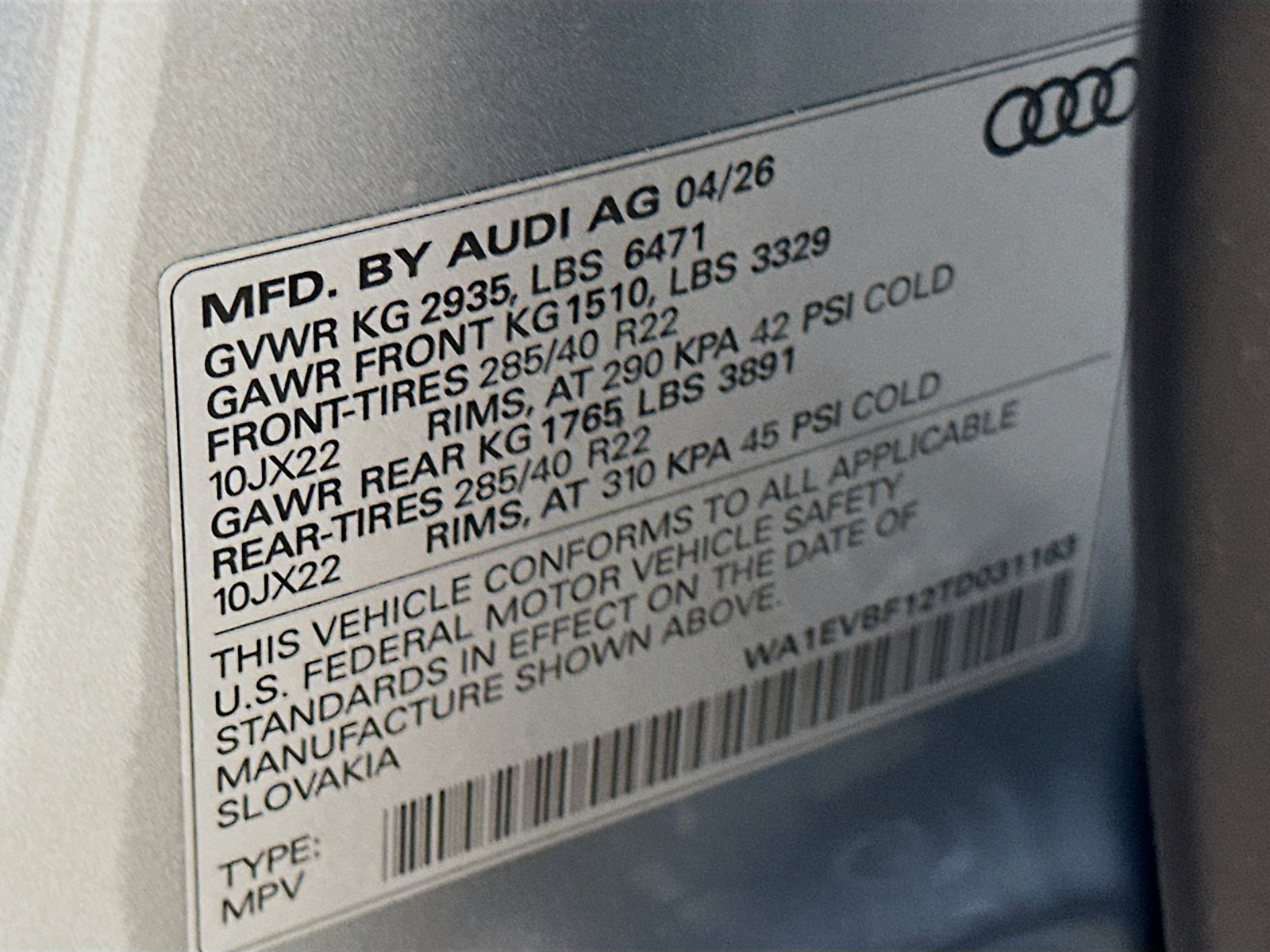 New 2026 Audi Q8 Premium Plus AWD/4WD image 50