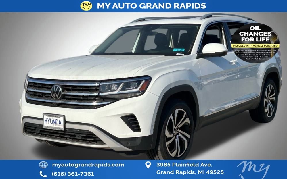 Used 2021 Volkswagen Atlas SEL Premium image 5