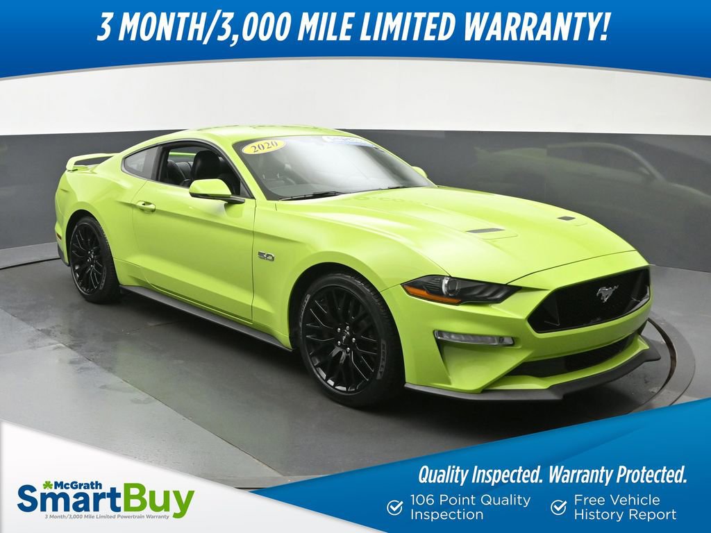Used 2020 Ford Mustang GT Premium w/ GT Performance Package RWD image 1