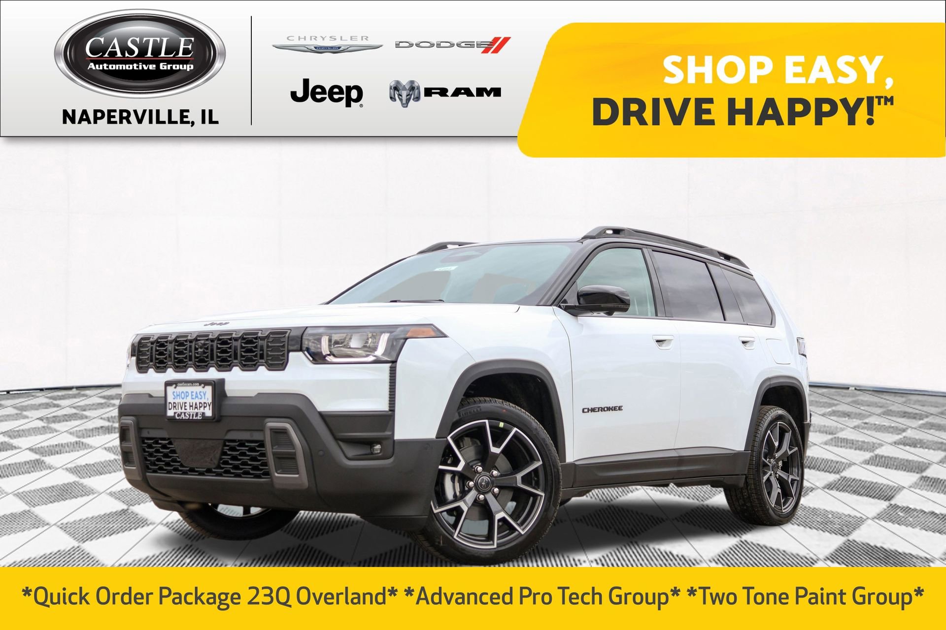 New 2026 Jeep Cherokee Overland w/ Advanced Pro Tech Group