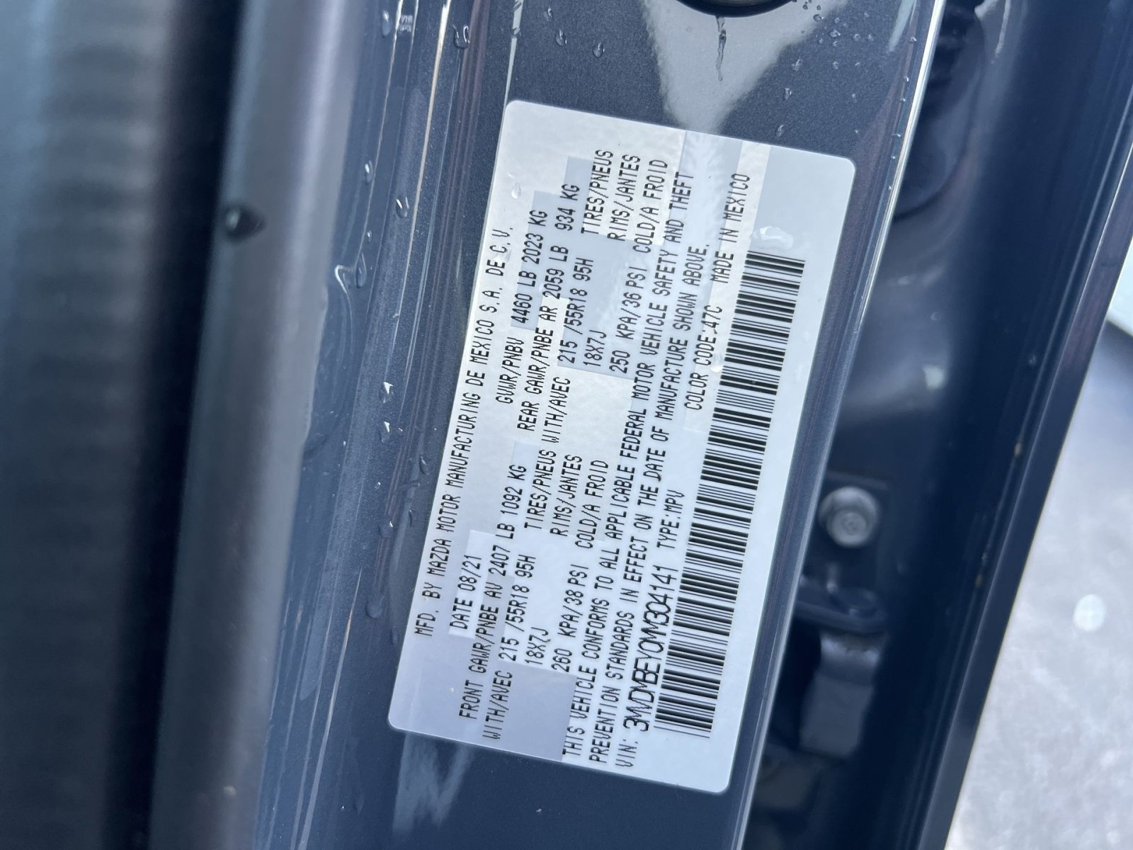 Used 2021 MAZDA CX-30 2.5 Turbo w/ Premium Plus Pkg image 30