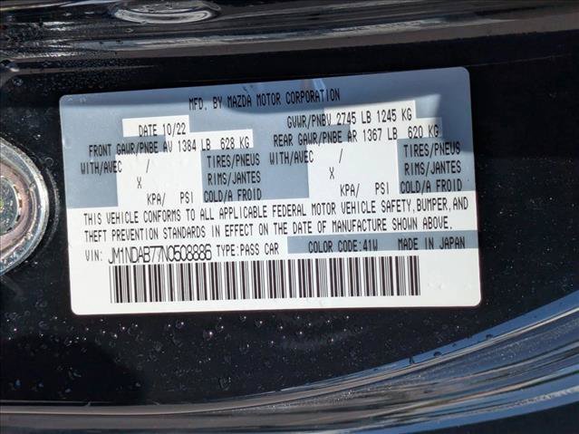 Used 2022 MAZDA MX-5 Miata Sport RWD image 20