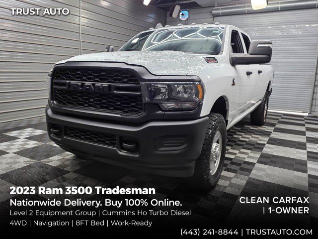 Used 2023 RAM 3500 Tradesman AWD/4WD video 1