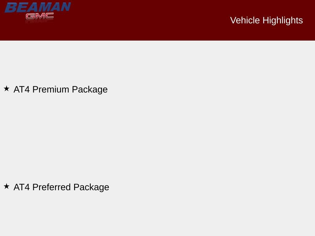 New 2025 GMC Sierra 1500 AT4 w/ AT4 Premium Package image 4