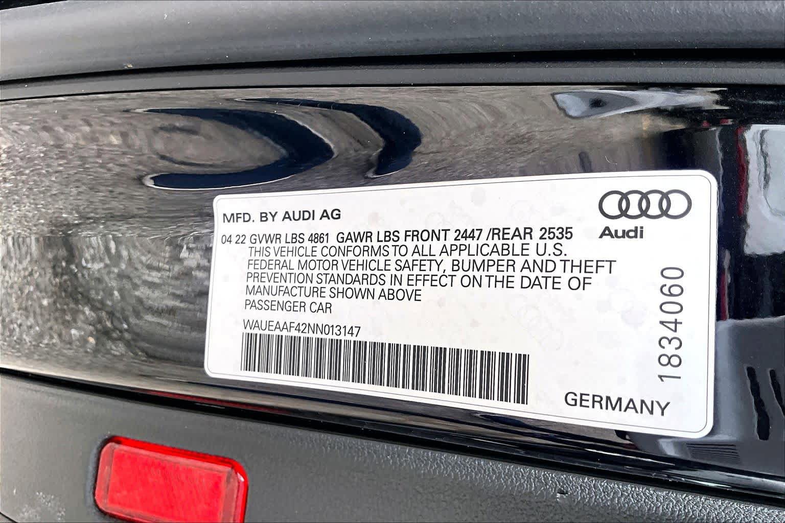 Used 2022 Audi A4 2.0T Premium Plus w/ Premium Plus Package AWD/4WD image 37