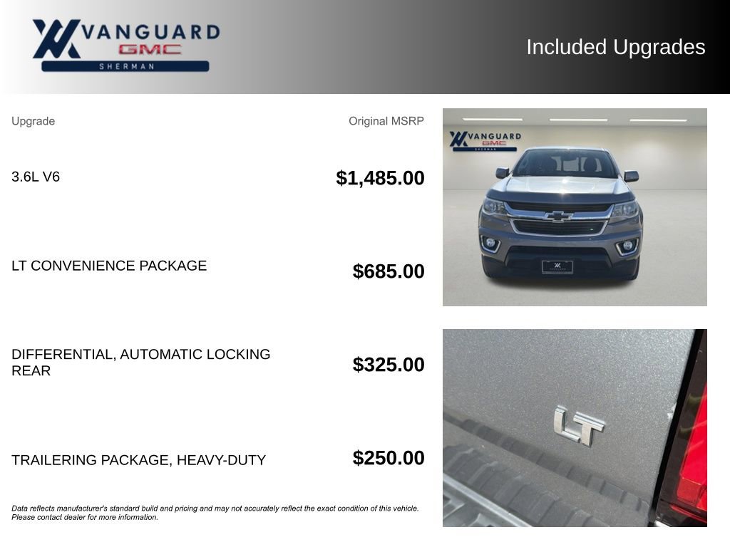 Used 2020 Chevrolet Colorado LT w/ LT Convenience Package image 9