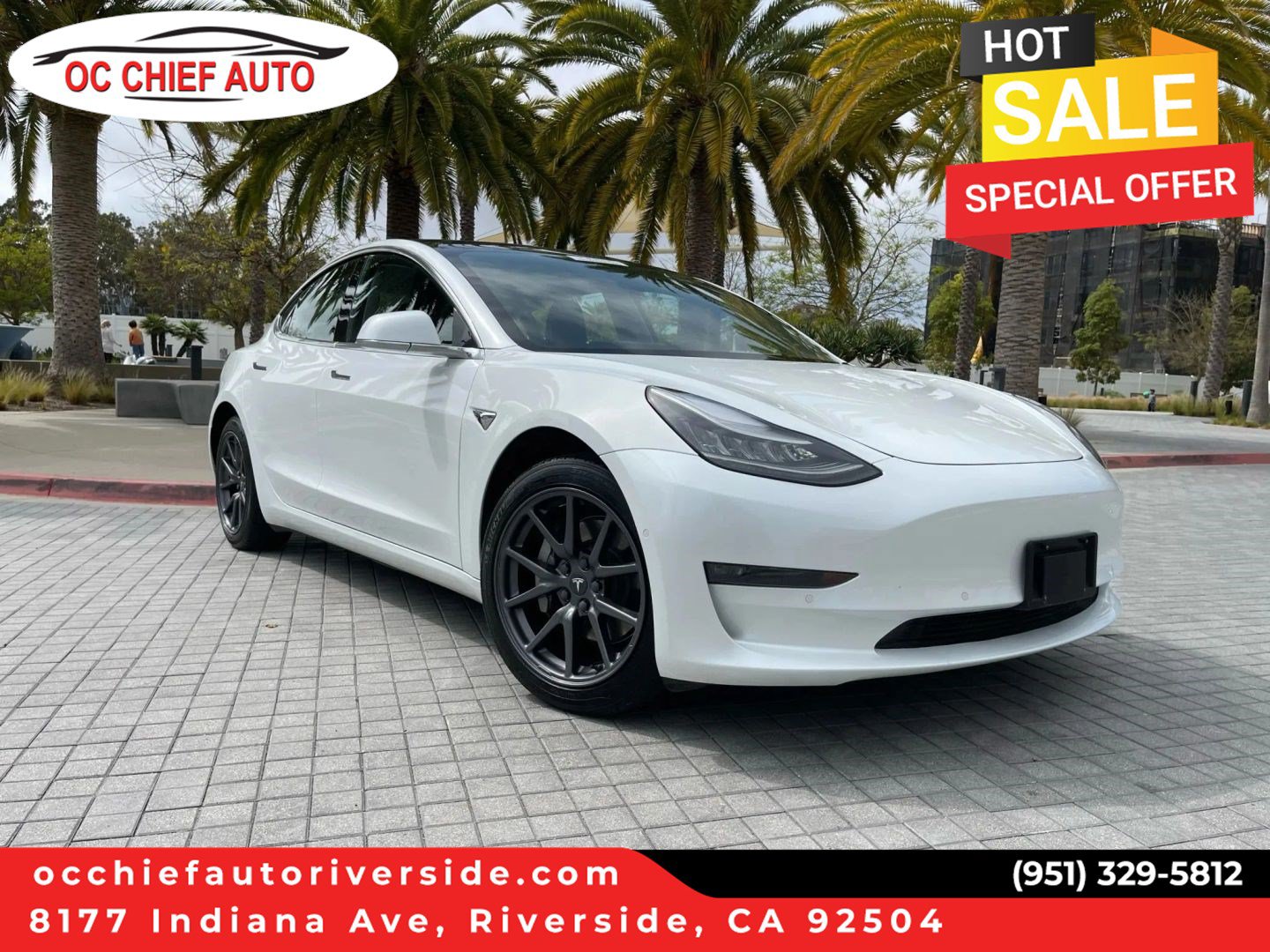 Used 2020 Tesla Model 3 Standard Range Plus RWD image 1