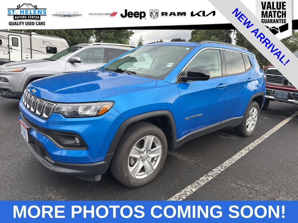 Used 2022 Jeep Compass Latitude w/ Sun and Sound Group