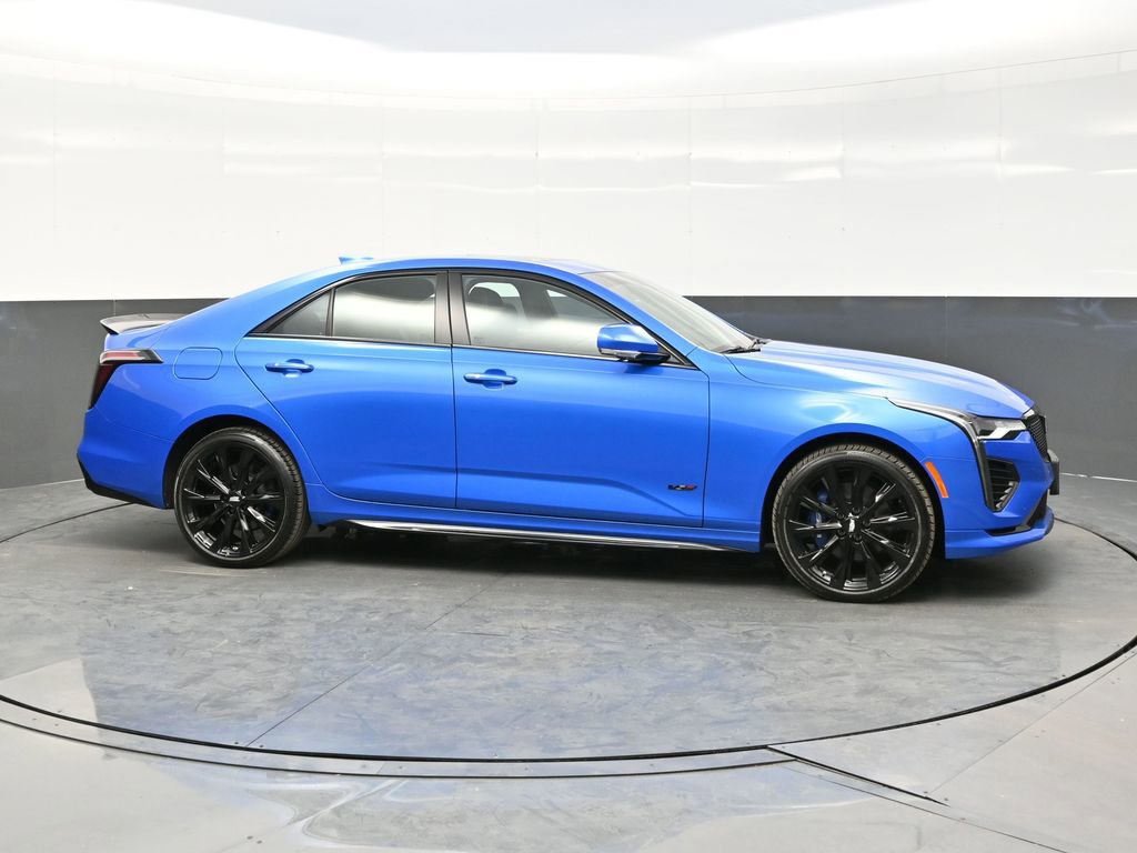 New 2025 Cadillac CT4 V w/ LPO, ONYX Package image 8