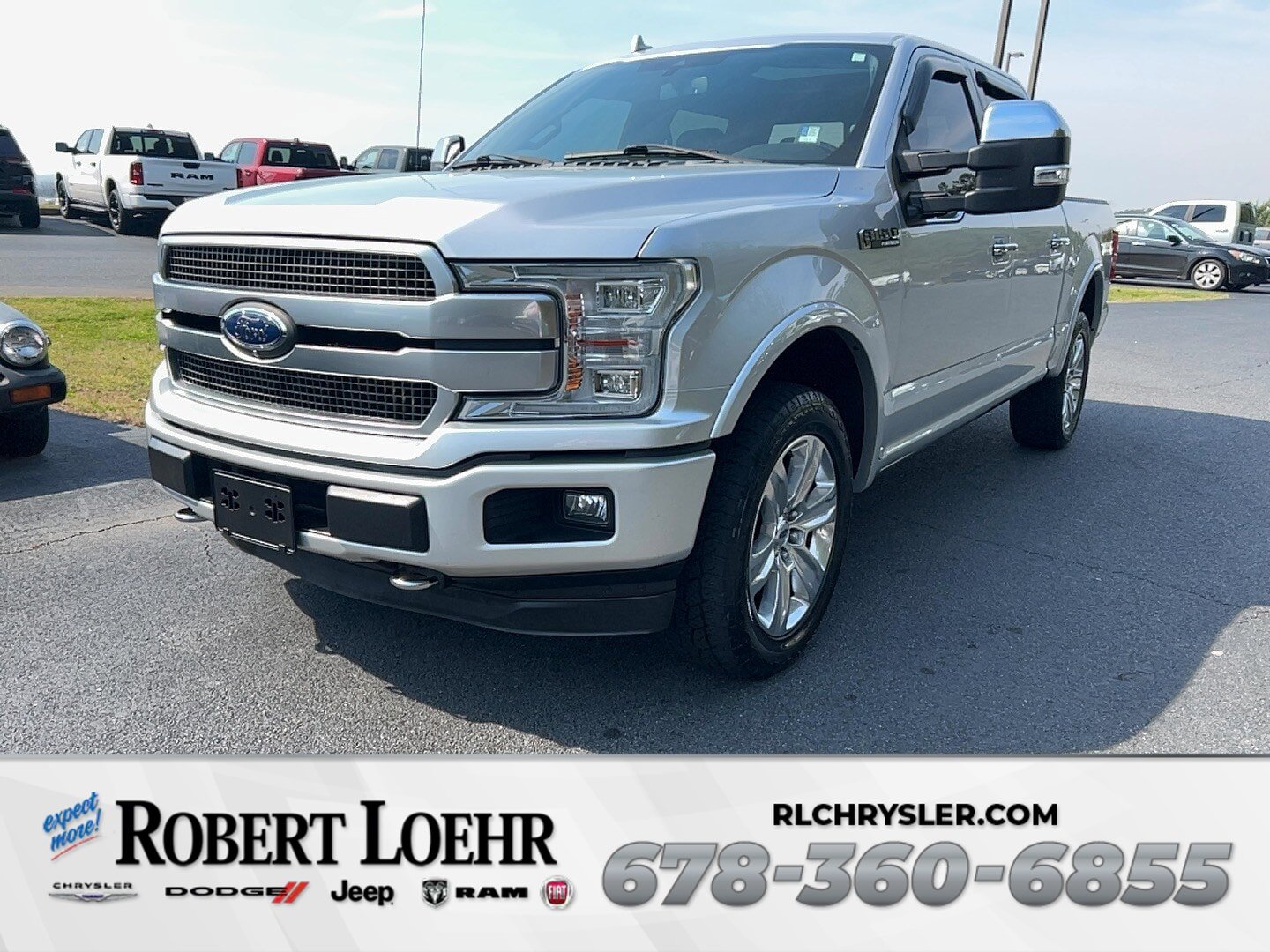Used 2018 Ford F150 Platinum w/ Equipment Group 701A Luxury AWD/4WD image 1