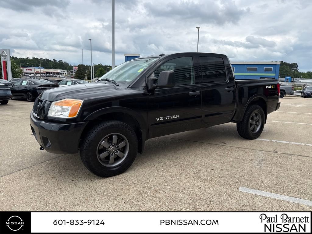 Used 2014 Nissan Titan PRO-4X w/ Pro-4x Luxury Package AWD/4WD image 2