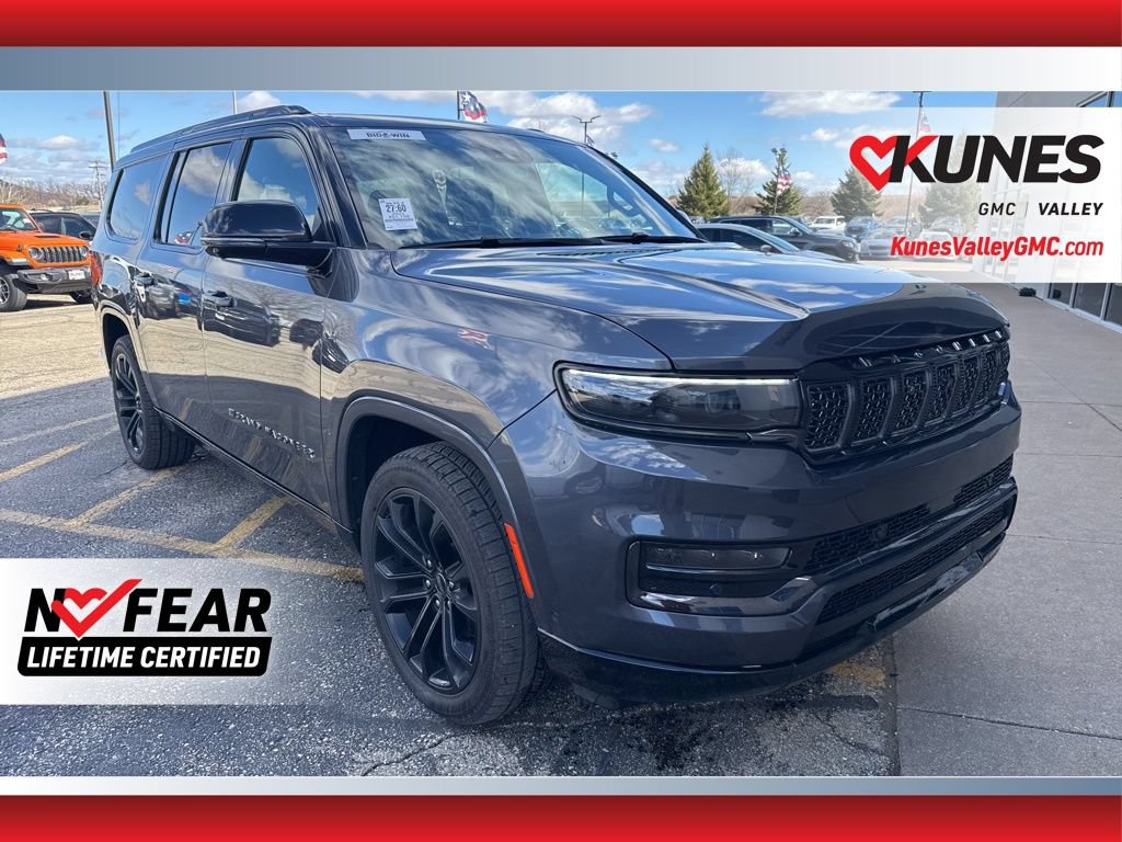 Used 2024 Jeep Grand Wagoneer L Series II w/ Quick Order Packagew 28T AWD/4WD image 1