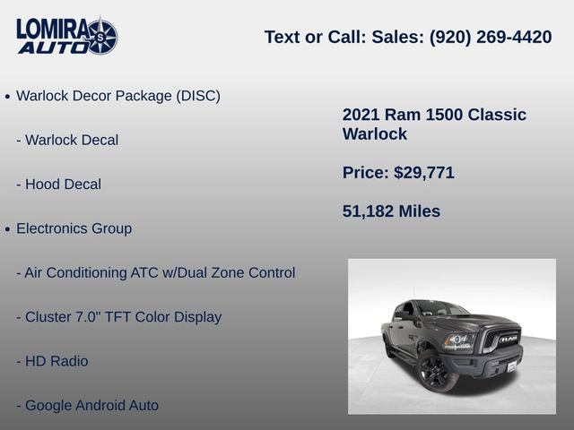 Used 2021 RAM 1500 Warlock AWD/4WD image 22