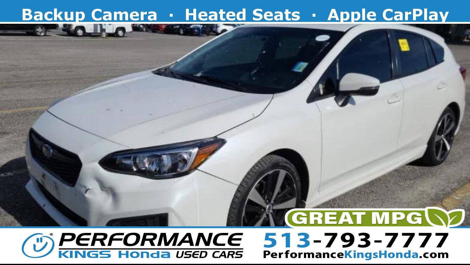 Used 2018 Subaru Impreza 2.0i Sport