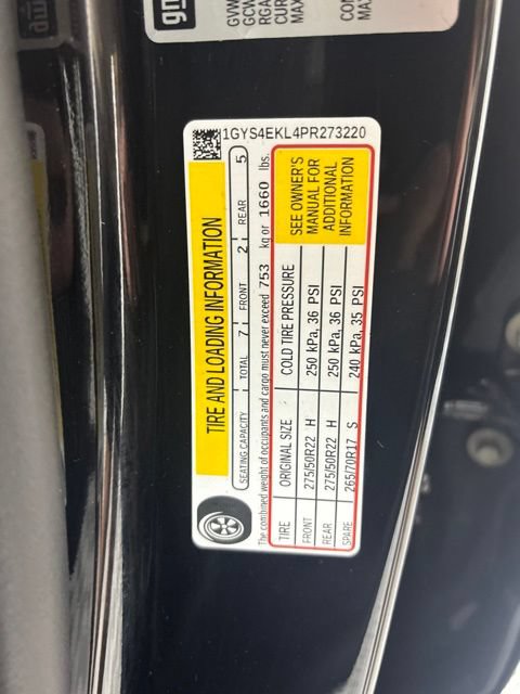 Used 2023 Cadillac Escalade Sport w/ LPO, ONYX Package AWD/4WD image 21
