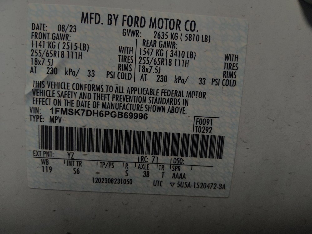 Used 2023 Ford Explorer XLT w/ Equipment Group 202A RWD image 33