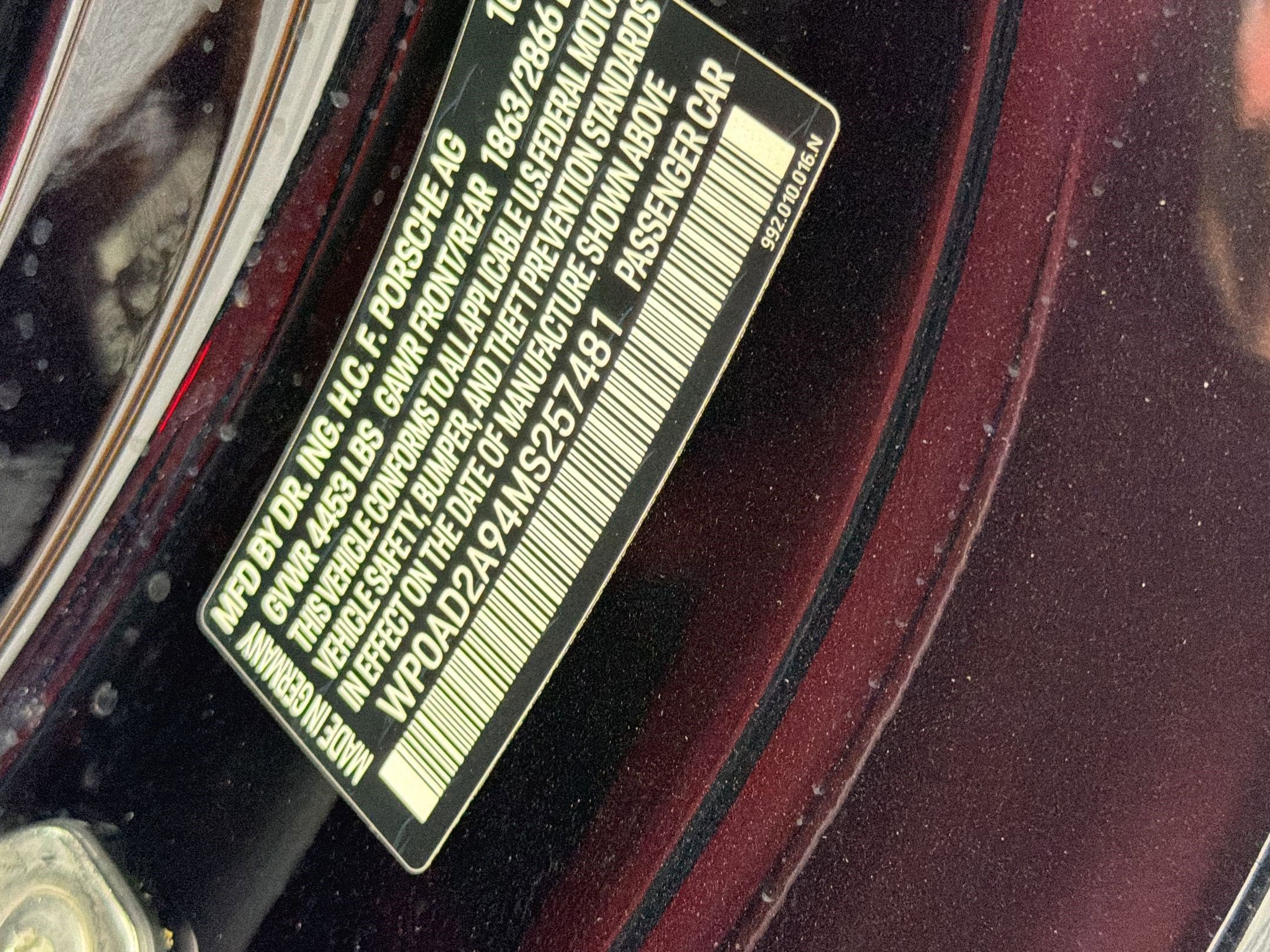 Certified 2021 Porsche 911 Turbo S AWD/4WD image 29