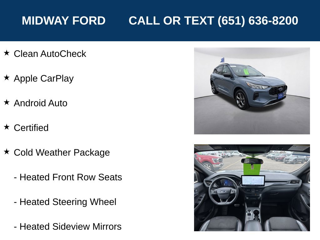 Used 2024 Ford Escape ST-Line w/ Tech Pack #1 AWD/4WD image 7