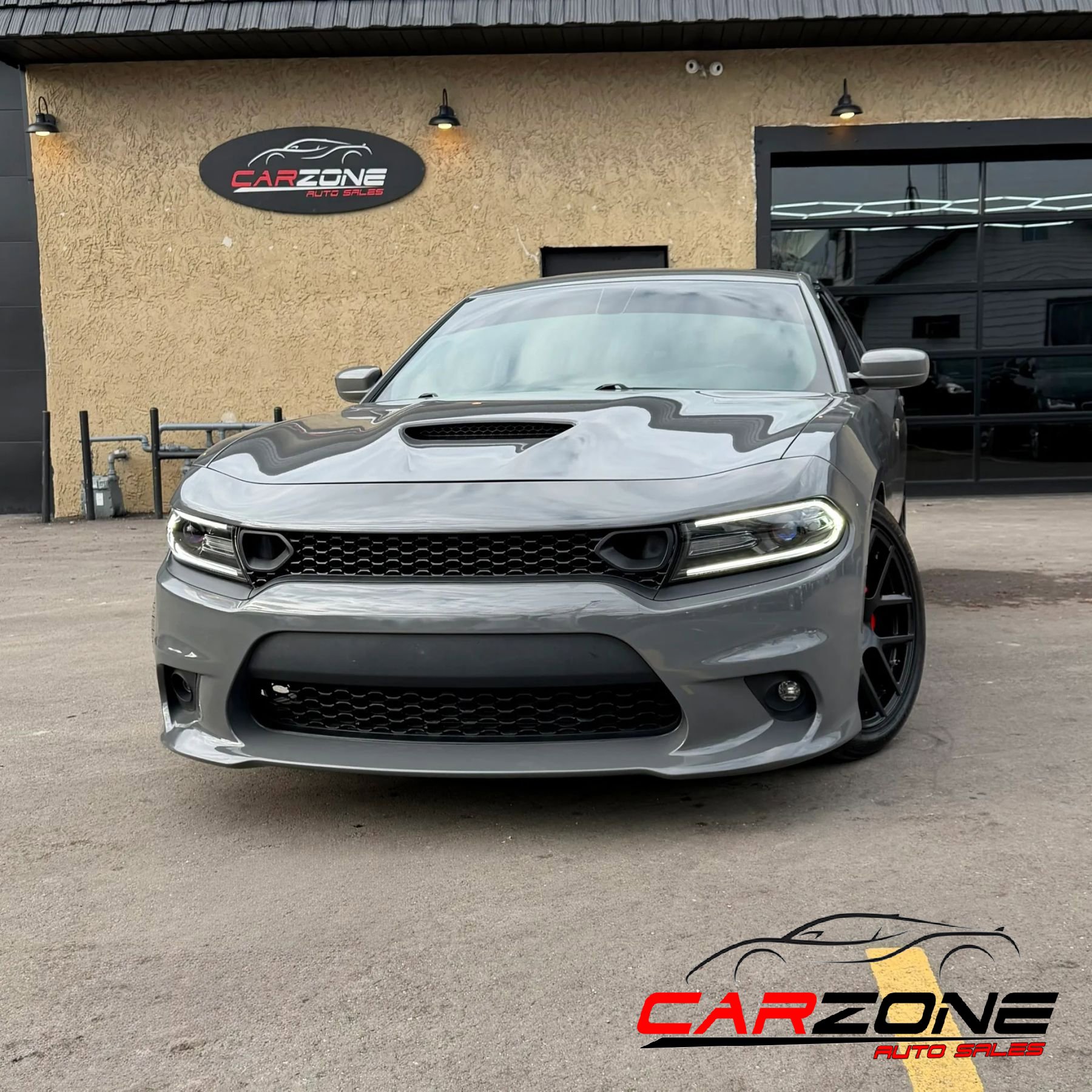 Used 2019 Dodge Charger Scat Pack w/ Navigation & Travel Group RWD image 1