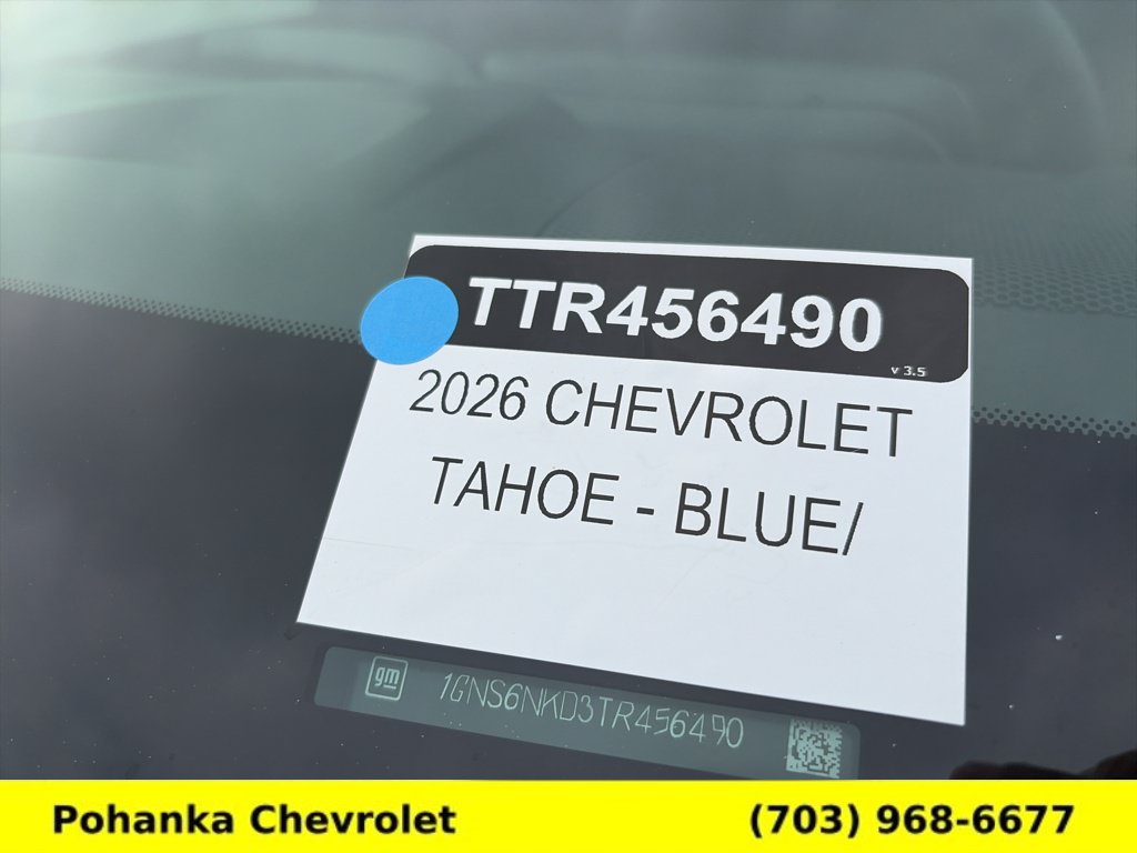 New 2026 Chevrolet Tahoe LT w/ Comfort Package AWD/4WD image 33