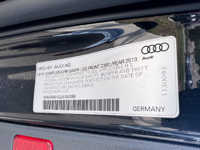 Used 2018 Audi A4 2.0T Prestige AWD/4WD image 38