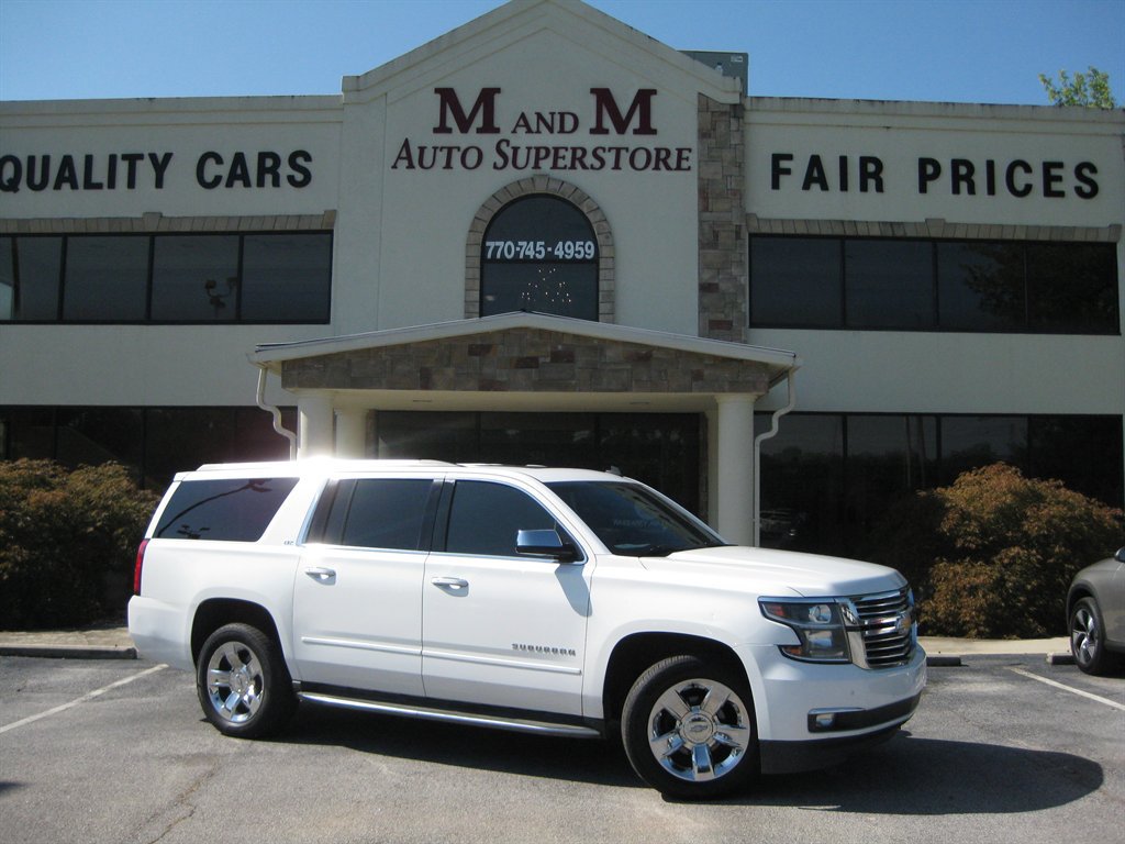 Used 2015 Chevrolet Suburban LTZ w/ Max Trailering Package AWD/4WD image 1