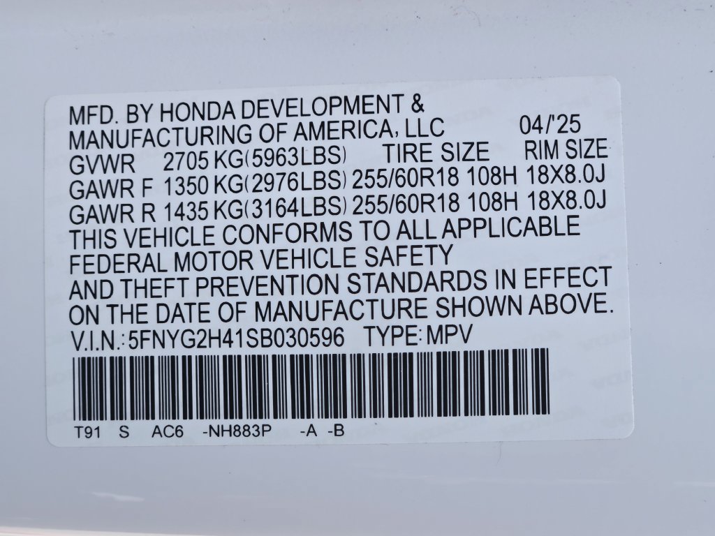 Certified 2025 Honda Pilot EX-L image 31