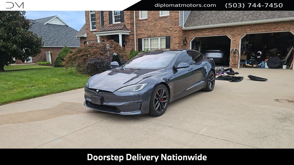 Used 2023 Tesla Model S Plaid AWD/4WD image 1