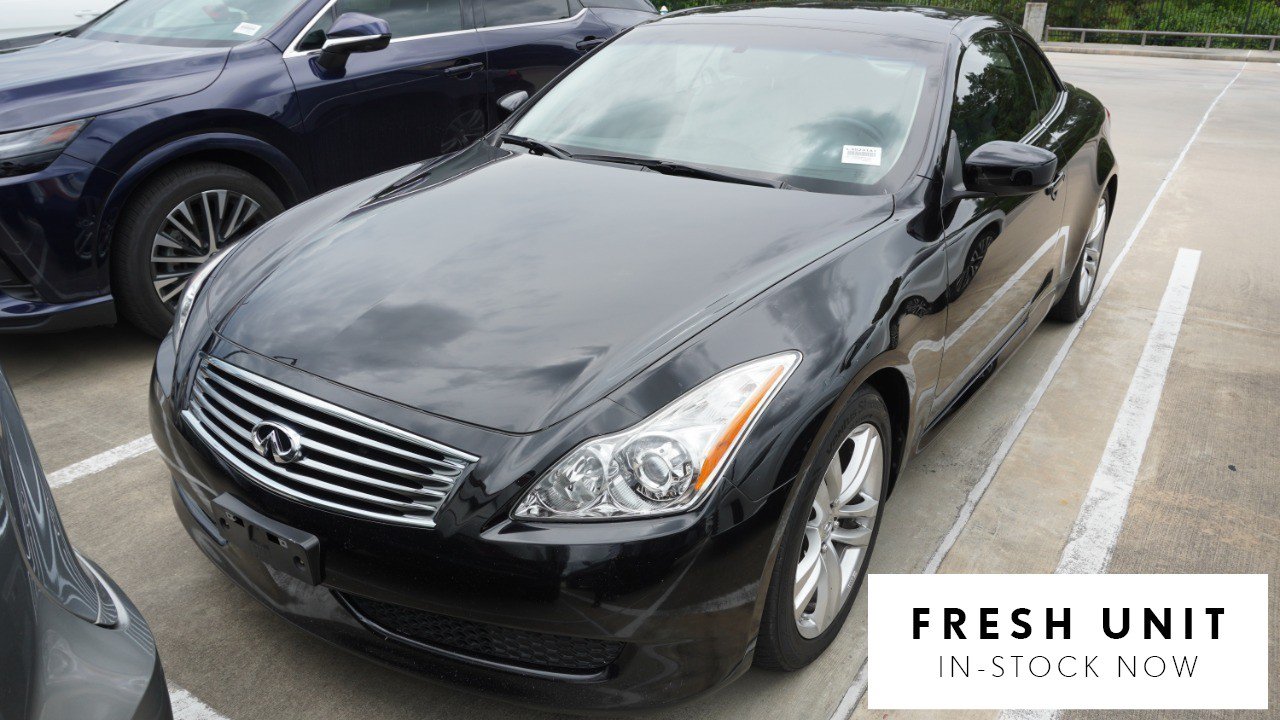 Used 2010 INFINITI G37 Convertible w/ Premium Pkg