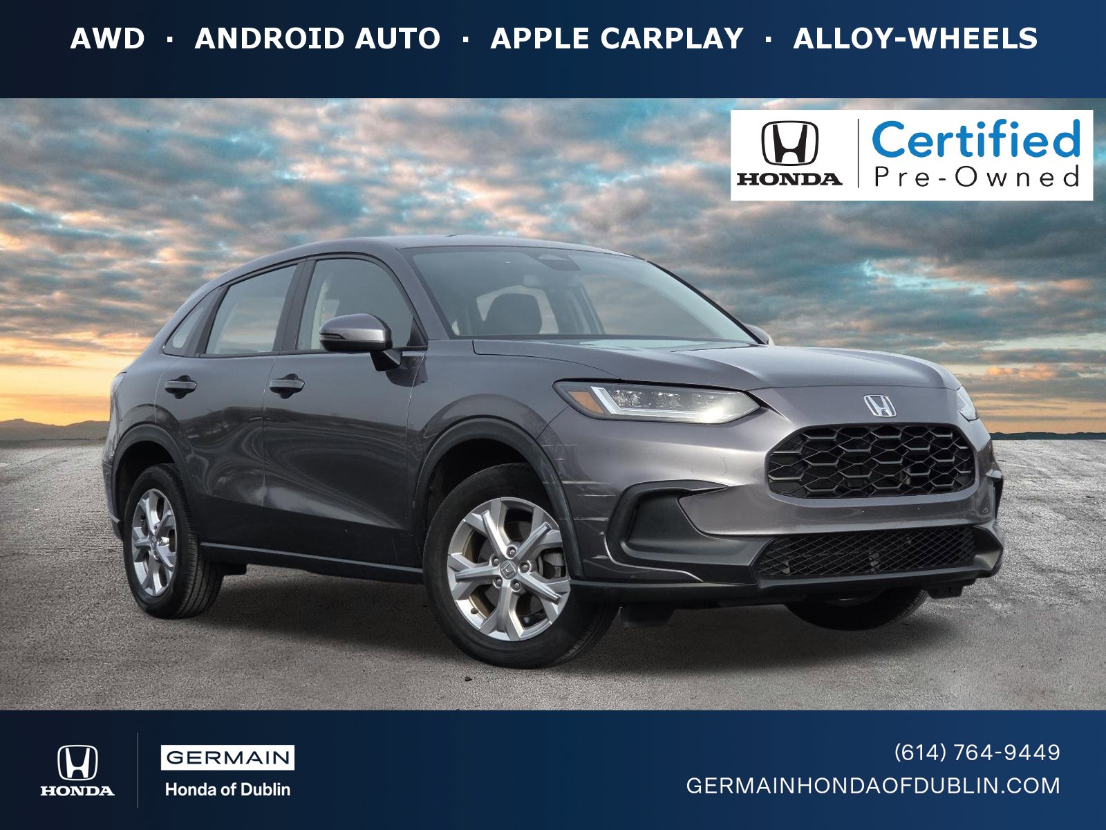 Certified 2024 Honda HR-V LX