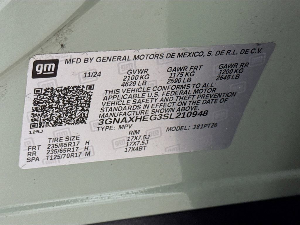 Used 2025 Chevrolet Equinox LT w/ Convenience Package II FWD image 30