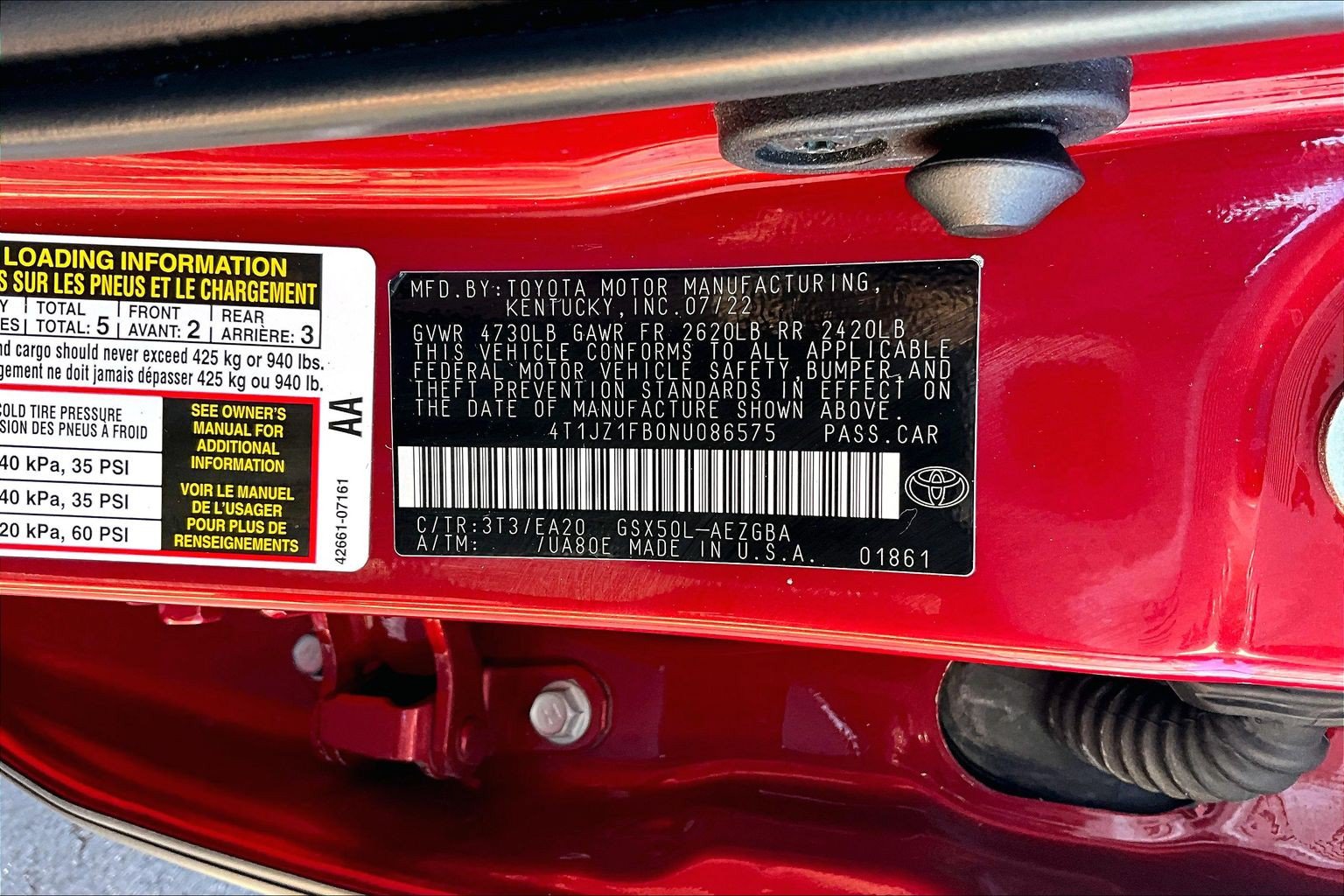 Used 2022 Toyota Avalon XLE FWD image 33