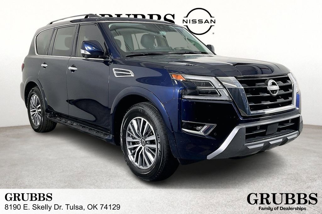 Used 2023 Nissan Armada SL w/ Captain's Chairs Package RWD image 1