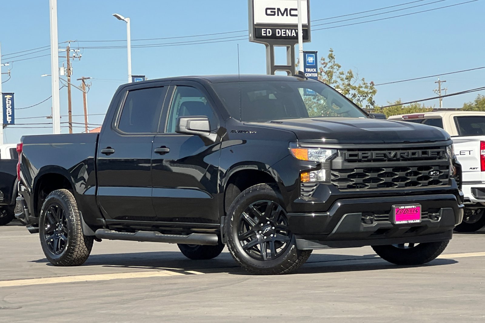 New 2026 Chevrolet Silverado 1500 Custom w/ Turbomax Blackout Package RWD image 2
