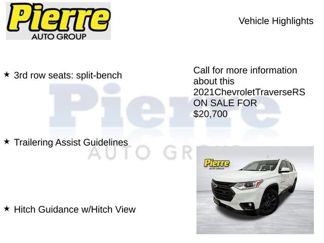 Used 2021 Chevrolet Traverse RS image 14
